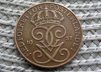 Szwecja 5 Ore 1937r
