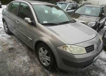 RENAULT MEGANE II 1,6i 2004r GAZ  SEDAN klimatronic alu felgi koła zima