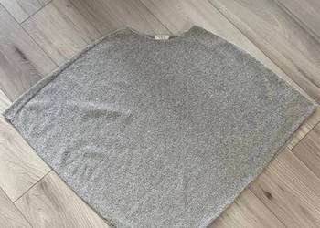 Gala Poncho szare narzutka ponczo