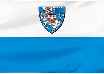 FLAGA - KOSZALINA Z HERBEM - 150x90