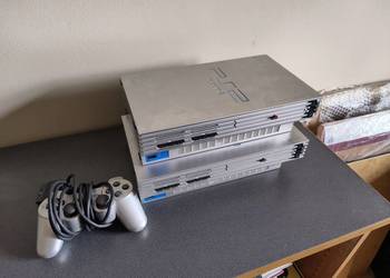 Konsola PlayStation 2 PS2 Play station silver fat srebrna