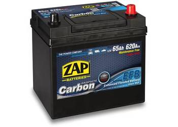 Akumulator ZAP CARBON EFB START&STOP 65Ah 620A Japan P+