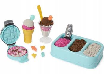 Kinetic Sand Piasek Kinetyczny Pachnące Lody Po Zwrocie