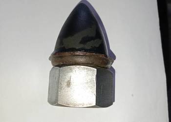 Vintage odbój odbojnik b stary być może od czołgu z 2 wojnny