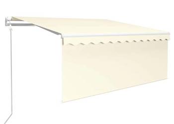 vidaXL Automatycznie zwijana markiza z zasłoną, 3x2,5 m(SKU:3069267)