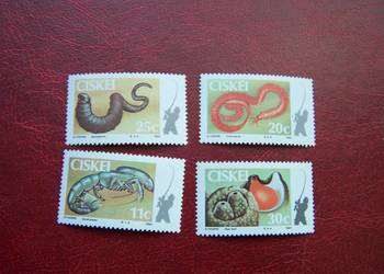 Ciskei 1984 MNH Mi. 57/60 Fauna Wędkarstwo Życie Morskie  a