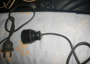 Przedłużacz elektryczny ebonit bakelit PRL