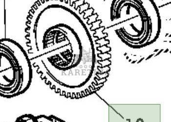 John Deere 6820 6920 6920S Przekładnia zębata czołowa 49 zębów CZĘŚCI L152…