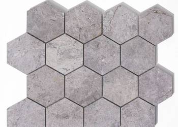 Mozaika TUNDRA GREY HEXAGON MARMUR