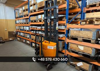 ELEKTRYCZNY PODNOŚNIK PALETOWY - IDEALNY DO MAGAZYNU I LOGISTYKI