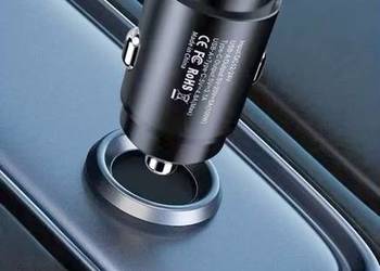 Ładowarka USB i USB-C z gniazda zapaliczki 12-24V