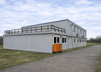 Kontenery biuro budowy | modułowe 28 sztuk 2 poziomy | KLIMATYZACJA