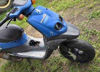 Peugeot 50 skuter trekker zarejestrowany dokumenty  do naprawy