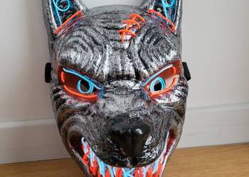 Maska wilkołak led wolfman halloween