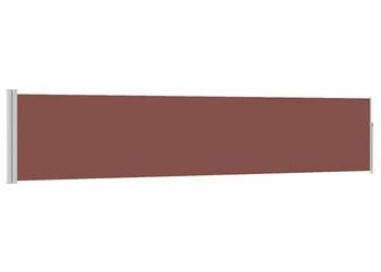 vidaXL Wysuwana markiza boczna na taras, 100 x 500 cm(SKU:48387)