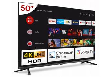 Telewizor LED 50" Smart TV 50UHD10K 4K UHD Android HDR10 QUAD CORE