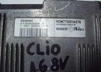 Komputer silnika Renault Clio II 1.6 S115300204C  IMMO OFF