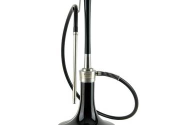 Oduman Cosmo Hookah | Silver Black Body & Black Glass Fajka Wodna Shisha