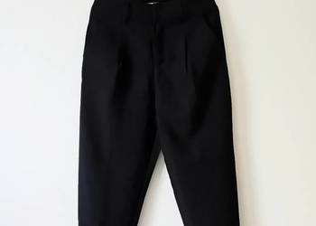 Czarne wizytowe eleganckie spodnie