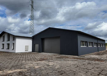 Hala 1200 m² + Plac 4000 m² przy DK20 | Moc 150 kW | TIR