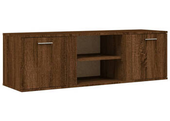 Szafka pod TV brązowy dąb 120x34x37 cm WM-833558