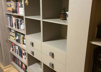 Meblościanka AGATA MEBLE + 2 biblioteczki