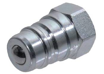 Szybkozłącze z zaworem kulowym NS wtyczka 1/4", gwint wew. 1/4" BSP NS14GA…