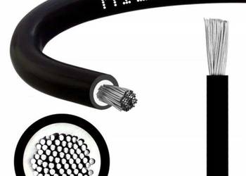 Kabel PV HELUKABEL H1Z2Z2-K 6mm2 CZARNY UV odporny - 3.99 zł/mb Kabel PV HELUKABEL H1Z2Z2-K 6mm2 CZARNY UV odporny - 3.99 zł/mb