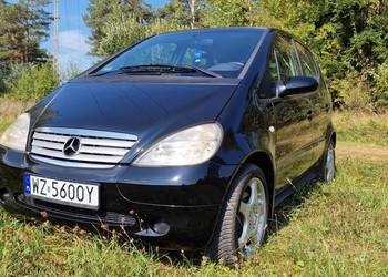 Mercedes A190, 2000rok, 251500km, w pełni sprawny, bez rdzy, OC/PT