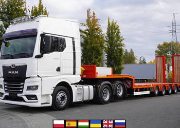 MAN TGX 28.510 6x2 / FABRYCZNIE NOWA NACZEPA niskopodwoz. Kässbohrer_239337 MAN TGX 28.510 6x2 / FABRYCZNIE NOWA NACZEPA niskopodwoz. Kässbohrer_239337