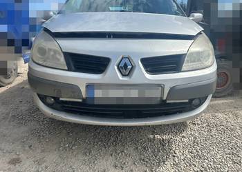 CZĘŚCI maska zderzak błotnik lampa zawieszenie RENAULT SCENIC II FL