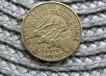 Afryka Równikowa - 5 Frank CFA 1972r - Kamerun