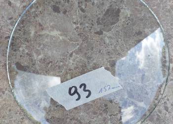 93 Szkło szyba wypukła starego zegara 157mm