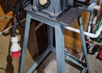 Mocna szlifierka stołowa 380V na masywnym stojaku reg. uchwyty Wrocław