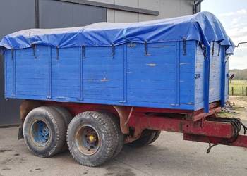 Przyczepa rolnicza tandem wywrotka 10t