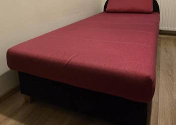 Tapczan/łóżko otwierane ze schowkiem na pościel 90x195 cm