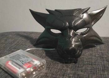 lampka led wilk z drukarki 3d
