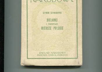 Sielanki i pozostałe wiersze polskie - Szymonowic