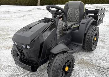 traktor na akumulator Titanium Z z przyczepą zabawka dla dzieci pojazd elek