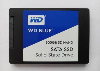 Dysk SSD WD Blue 500GB SATA3, WDS500G2B0A nieużywany jak nowy Dysk SSD WD Blue 500GB SATA3, WDS500G2B0A nieużywany jak nowy