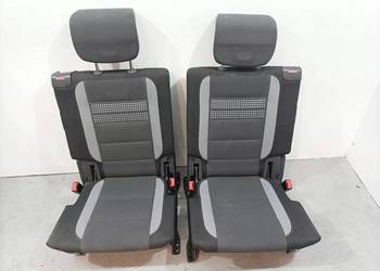 FOTELE  III RZĄD LEWY PRAWY KOMPLET 1T3 VW Volkswagen Touran II (2010-2015)