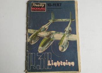 Mały Modelarz nr 10-11/1987, P-38 Lockheed Lightning