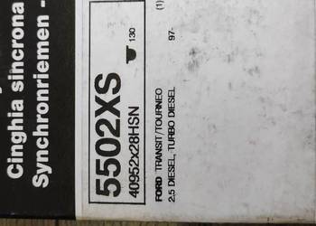 5502XS-130x28mm pasek rozrządu ford transit