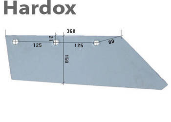 Lemiesz 300hektarów HARDOX 54560/P części do pługa EBERHARDT