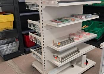 Regał sklepowy dwustronny - gondola