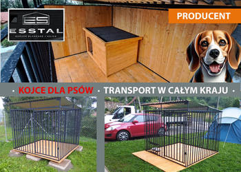 Mały Kojec dla Psa , KOJCE dla Psów , Zadaszenie Box   - ESSTAL