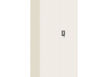 Szafa na dokumenty biała 90x40x200 cm stalowa WM-339760
