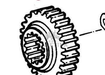 Fendt Favorit 514 Koło Zębate Walcowe 28* CZĘŚCI 514100380020
