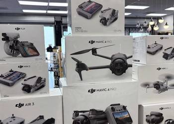 Drony, DJI Mini 5 Pro, DJI Mini 4 Pro, DJI Air 3S, DJI Avata 2, DJI Mavic 4