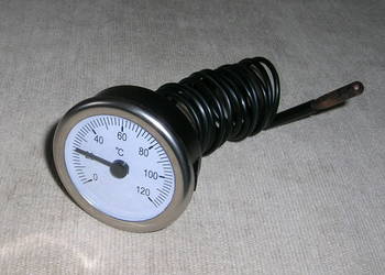 Termometr tarczowy analogowy 0 + 120stC